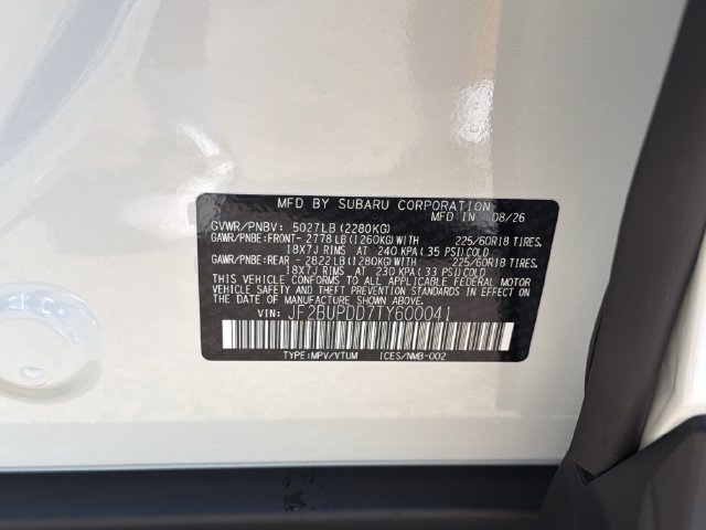 New 2026 Subaru Outback Limited AWD/4WD image 26