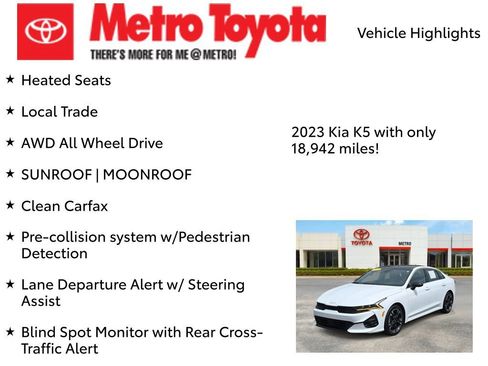 Used 2023 Kia K5 GT-Line AWD/4WD image 8