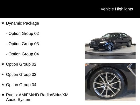 Used 2019 Genesis G70 2.0T Advanced w/ Dynamic Package AWD/4WD image 7