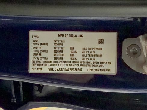 Used 2023 Tesla Model 3 Standard Range RWD image 31