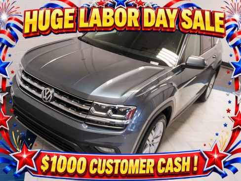 Used 2019 Volkswagen Atlas SE w/ Towing Package FWD image 37