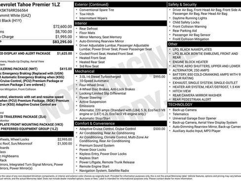 Used 2024 Chevrolet Tahoe Premier AWD/4WD image 43