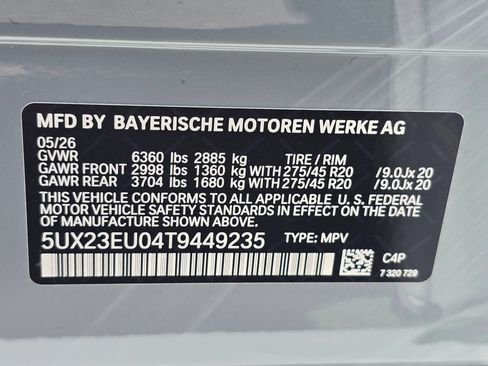 New 2026 BMW X5 xDrive40i w/ M Sport Package AWD/4WD image 61