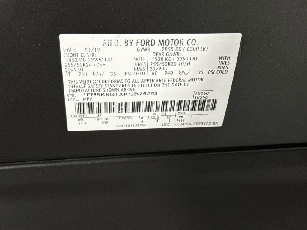 Used 2019 Ford Explorer Sport AWD/4WD image 39