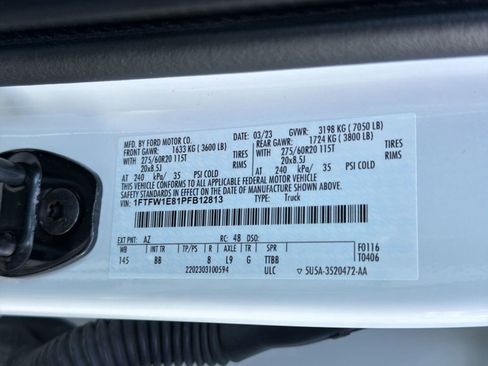Used 2023 Ford F150 Platinum w/ Equipment Group 701A High AWD/4WD image 18