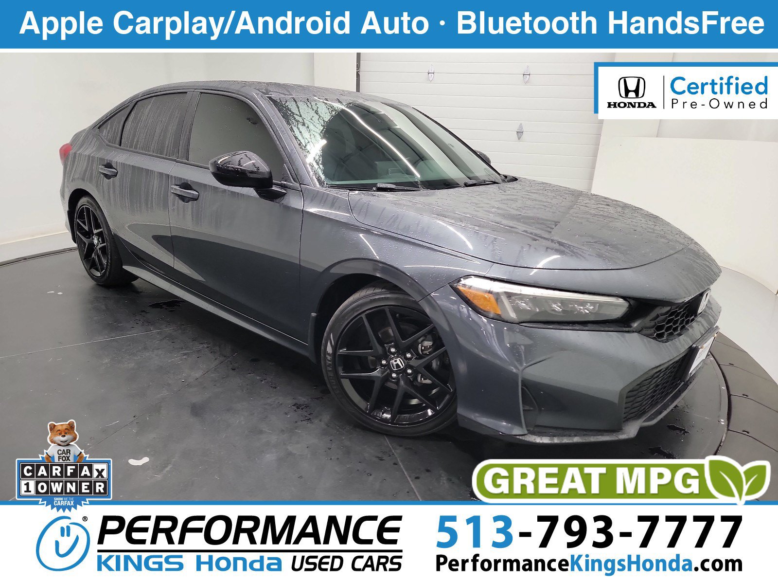 Used 2025 Honda Civic Sport 360° Tour
