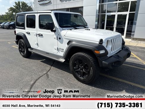 Used 2021 Jeep Wrangler Unlimited Sport w/ Technology Group image 2