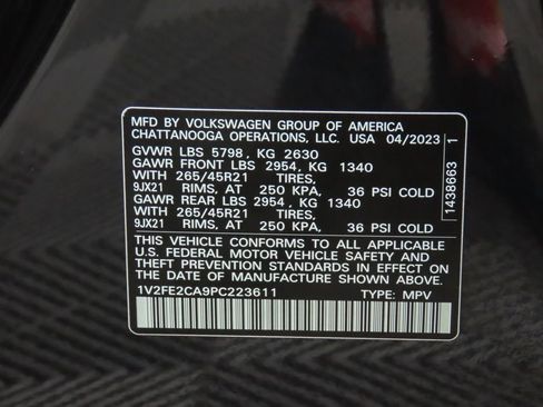 Used 2023 Volkswagen Atlas Cross Sport SEL Premium R-Line image 35