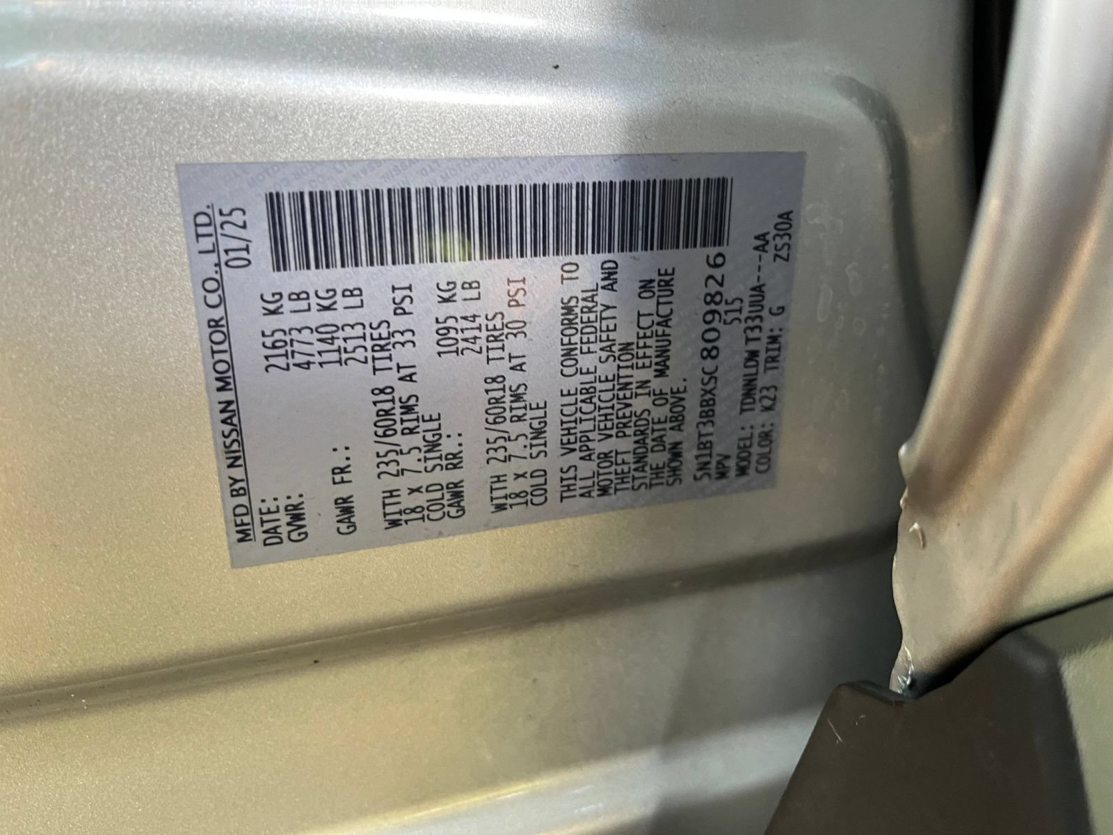 Used 2025 Nissan Rogue SV AWD/4WD image 30