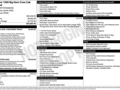 New 2026 RAM 1500 Big Horn AWD/4WD image 39