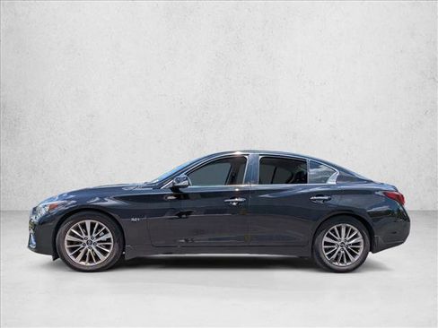 Used 2020 INFINITI Q50 Luxe w/ Essential Package (3.0T Luxe) RWD image 2