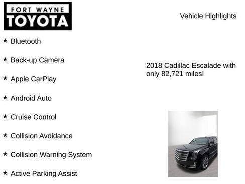 Used 2018 Cadillac Escalade Platinum image 7