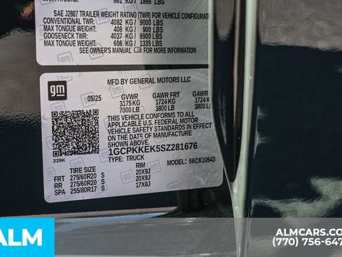Used 2025 Chevrolet Silverado 1500 LT AWD/4WD image 56