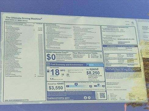 New 2025 BMW X7 M60i w/ Climate Comfort Package image 19