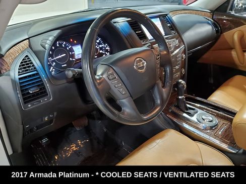 Used 2017 Nissan Armada Platinum w/ Captain Seat Package RWD image 7