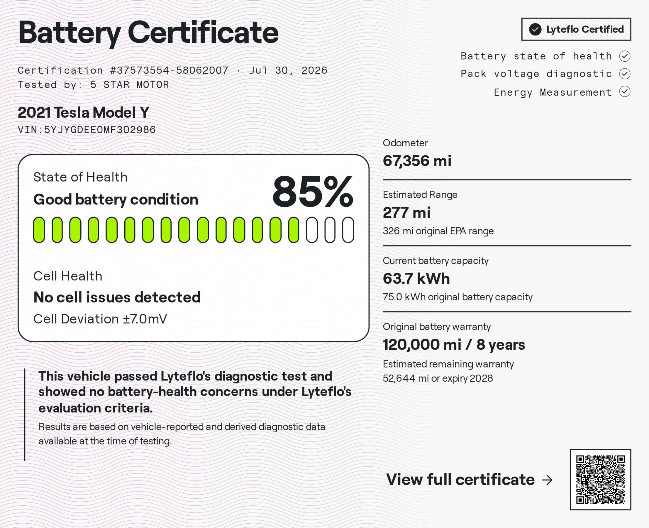 Used 2021 Tesla Model Y Long Range AWD/4WD image 2