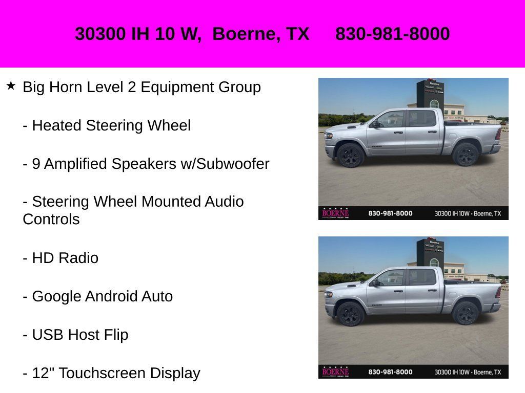 Used 2025 RAM 1500 Big Horn AWD/4WD image 22