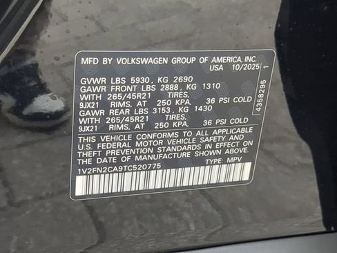 New 2026 Volkswagen Atlas SEL Premium R-Line AWD/4WD image 37