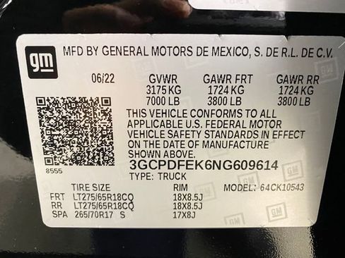 Certified 2022 Chevrolet Silverado 1500 LT Trail Boss image 31