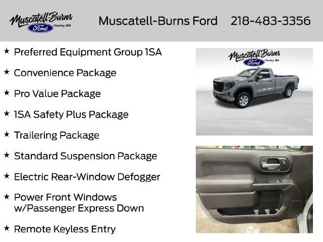 Used 2024 GMC Sierra 1500 Pro w/ Pro Value Package AWD/4WD image 7