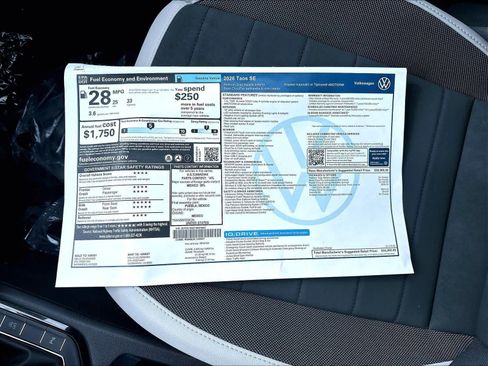 New 2026 Volkswagen Taos SE AWD/4WD image 13