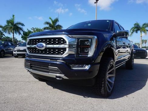 Certified 2022 Ford F150 Platinum w/ Equipment Group 701A High AWD/4WD image 23