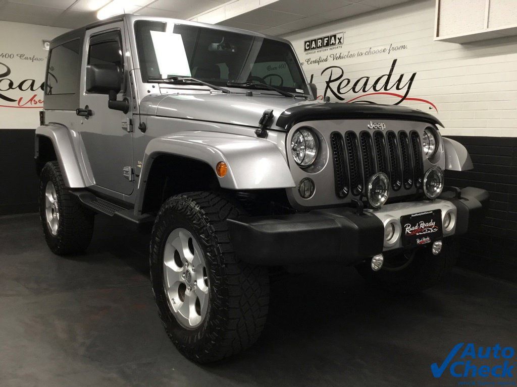 Used 2014 Jeep Wrangler Sahara w/ Dual Top Group AWD/4WD image 3