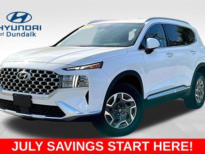 Used 2022 Hyundai Santa Fe Blue w/ Cargo Package