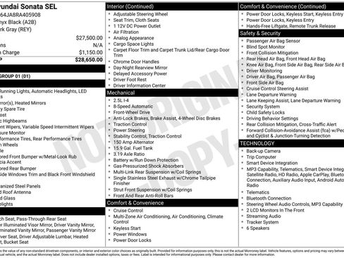 Used 2024 Hyundai Sonata SEL FWD image 31