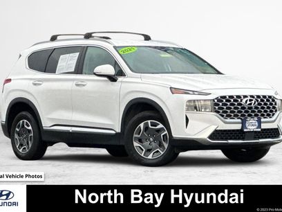 Used 2021 Hyundai Santa Fe Blue