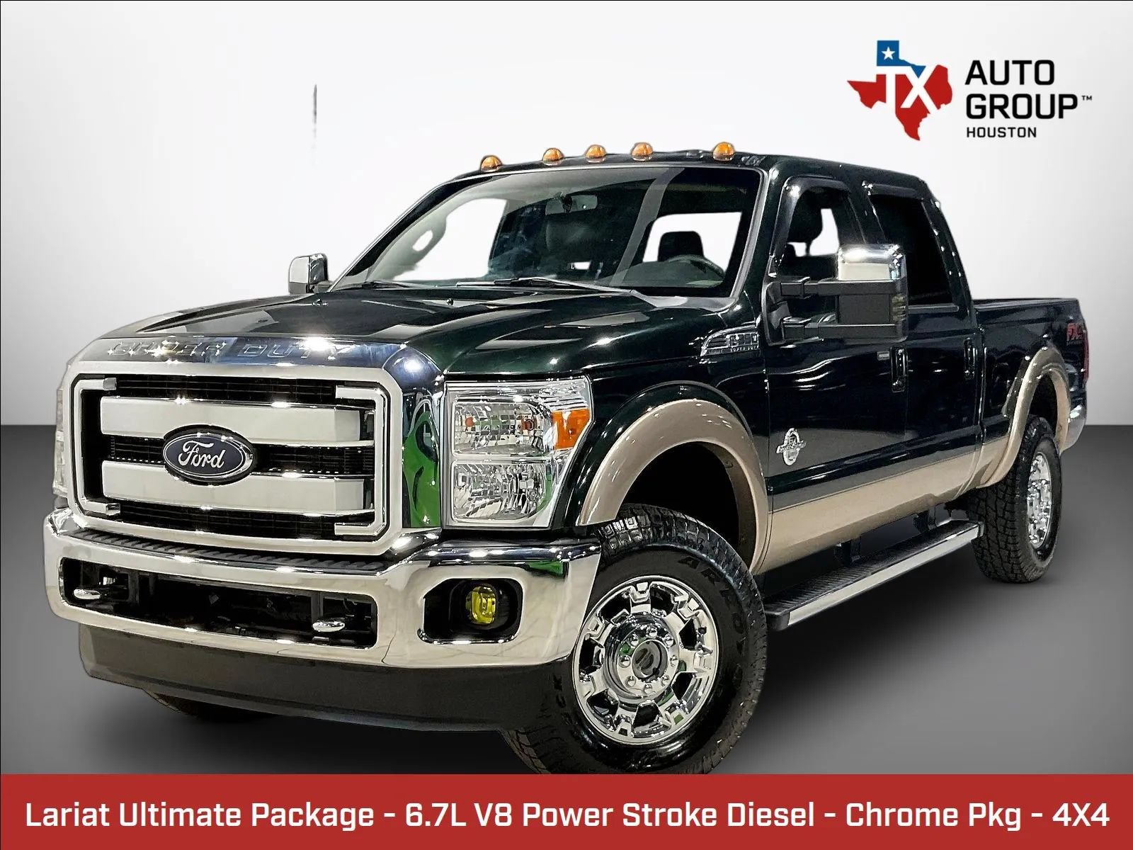 Used 2012 Ford F350 Lariat w/ Chrome Pkg AWD/4WD image 1