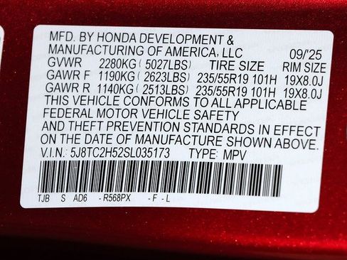 Certified 2025 Acura RDX w/ Technology Package image 39