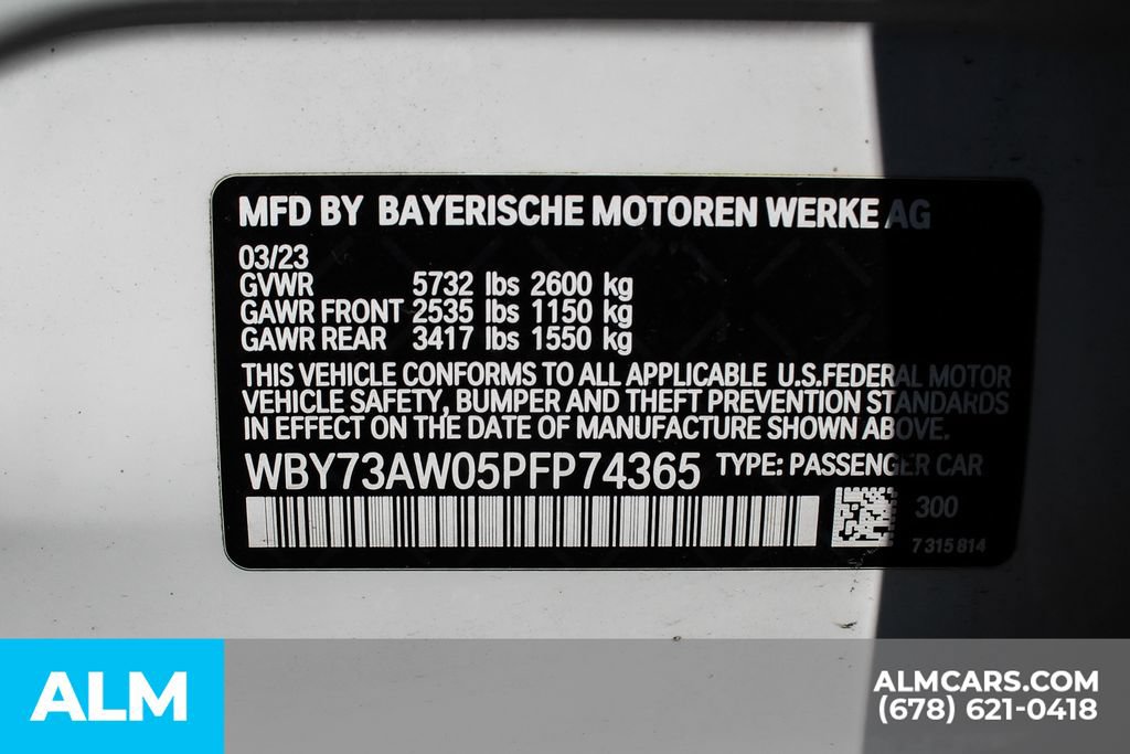 Used 2023 BMW i4 eDrive40 w/ Premium Package RWD image 38