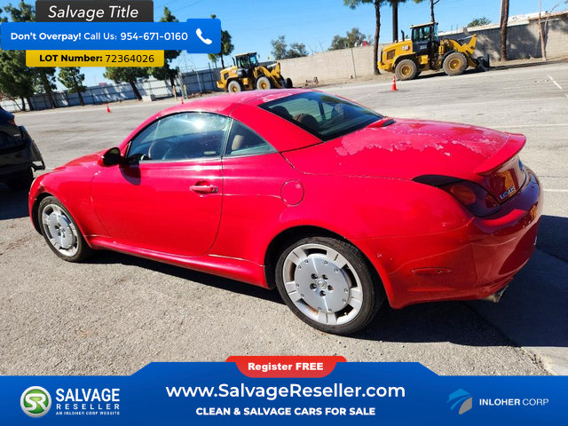 Used 2002 Lexus SC 430 Convertible RWD image 3