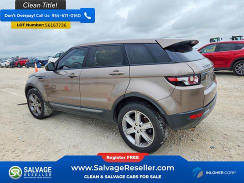 Used 2015 Land Rover Range Rover Evoque Pure Plus AWD/4WD image 3