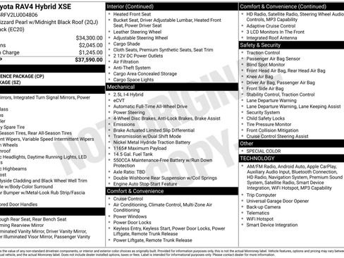 Certified 2020 Toyota RAV4 XSE AWD/4WD image 32
