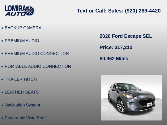 Used 2020 Ford Escape SEL AWD/4WD image 21