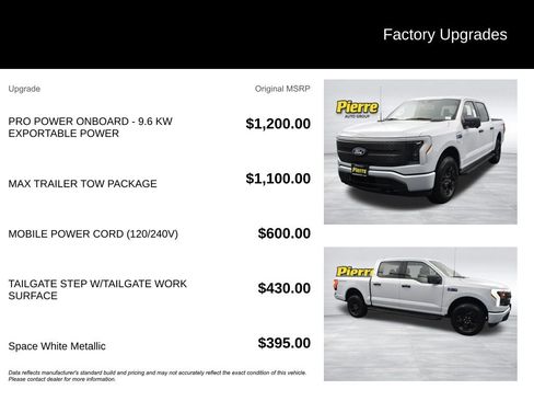 New 2025 Ford F150 Lightning XLT w/ Max Trailer Tow Package image 13