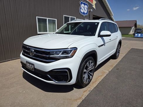 Used 2021 Volkswagen Atlas SEL R-Line AWD/4WD image 3