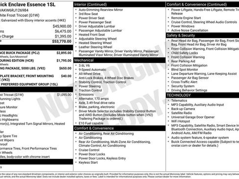 Used 2024 Buick Enclave Essence w/ Experience Buick Package AWD/4WD image 1