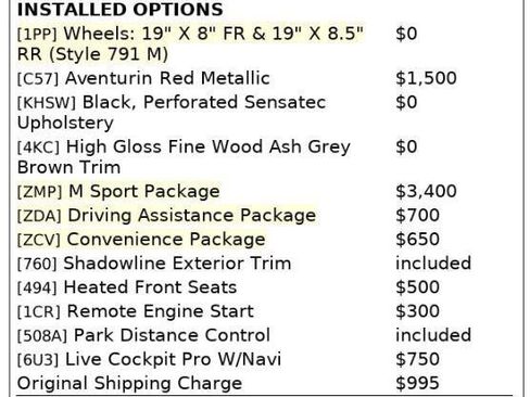Used 2022 BMW 330i Sedan w/ M Sport Package RWD image 4