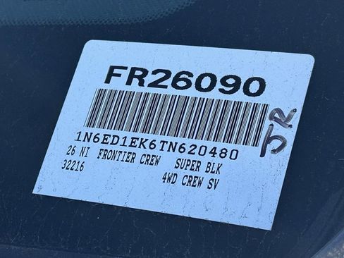 New 2026 Nissan Frontier SV w/ Tow Package image 21