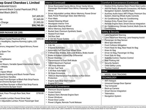 New 2025 Jeep Grand Cherokee L Limited image 10