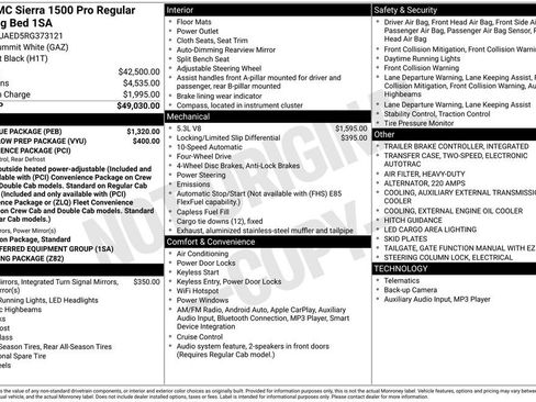 New 2024 GMC Sierra 1500 Pro w/ Pro Value Package image 34