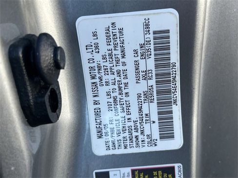 Used 2005 INFINITI G35 Coupe w/ (P01) Premium Pkg image 27