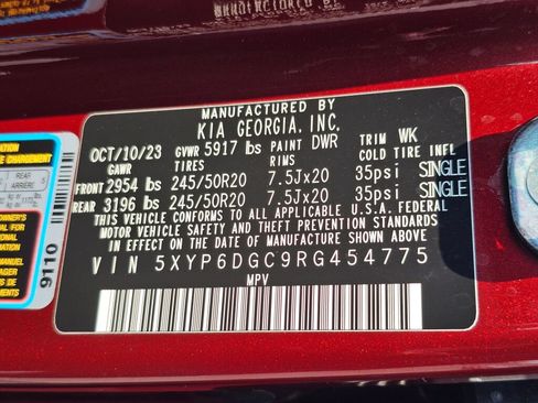 Used 2024 Kia Telluride S w/ S Sunroof Package AWD/4WD image 32