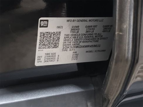 Used 2021 GMC Yukon XL AT4 w/ Technology Package image 36