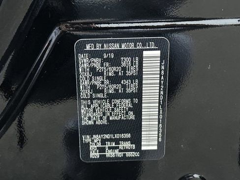 Used 2020 Nissan Armada SL w/ Premium Package image 39