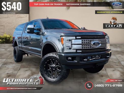 Used 2019 Ford F250 Platinum w/ Platinum Ultimate Package AWD/4WD image 72