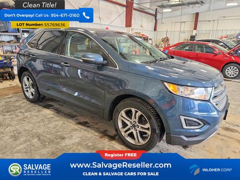 Used 2016 Ford Edge Titanium w/ Equipment Group 301A AWD/4WD image 5